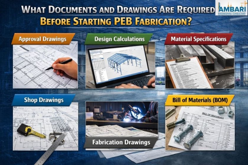What Documents and Drawings Are Required Before Starting PEB Fabrication?
